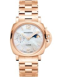 Panerai - Luminor Due Tuttooro Luna Watch - Lyst