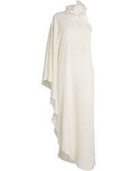 ‎Taller Marmo - Asymmetric Bolkan Garden Maxi Dress - Lyst