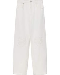 Loewe - Anagram Baggy Jeans - Lyst