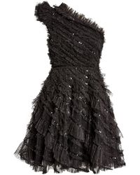 Needle & Thread - One-shoulder Mini Dress - Lyst