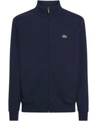 Lacoste - Fleece Zip-Up Sweatshirt - Lyst