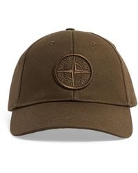 Stone Island - Cotton Ghost Baseball Cap - Lyst