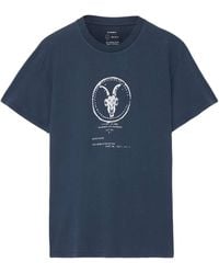 AllSaints - Organic Cotton Tier Hale T-Shirt - Lyst