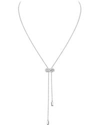 Messika - Moderniste And Diamond Tie Necklace - Lyst