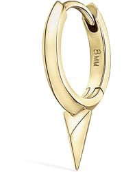 Maria Tash - Faceted Single Short Spike Hoop Earring - Lyst