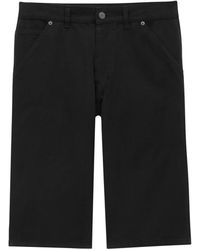 Saint Laurent - Denim Bermuda Shorts - Lyst