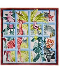 Chopard - Silk Animal World Scarf - Lyst
