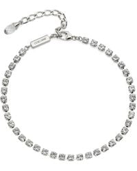 Jimmy Choo - Saeda Crystal Anklet - Lyst