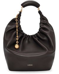 Loewe - Medium Leather Squeeze Top-handle Bag - Lyst