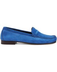 Malone Souliers - Suede Knightsbridge Loafers - Lyst
