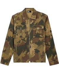 The Kooples - Camouflage Jacket - Lyst