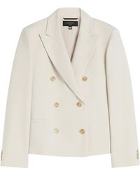 Weekend by Maxmara - Double-Breasted Blazer - Lyst