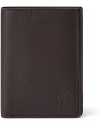 Brunello Cucinelli - Leather Bifold Card Holder - Lyst