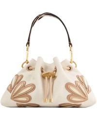 Jimmy Choo - Small Cinch Calfskin Shoulder Bag - Lyst