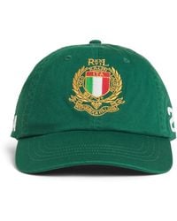 Polo Ralph Lauren - Cotton Twill Italy Crest Baseball Cap - Lyst