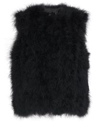 Yves Salomon - Feather Gilet - Lyst