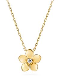 Graff - And Diamond Mini Wild Flower Pendant Necklace - Lyst