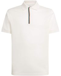 Paul Smith - Cotton Artist Stripe Polo Shirt - Lyst
