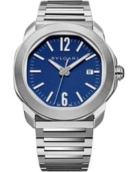 BVLGARI - Stainless Steel Octo Roma Automatic Watch 41mm - Lyst