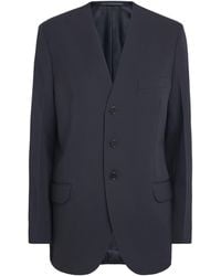 Jil Sander - Wool Gabardine Blazer - Lyst