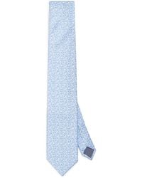 Eton - Silk Floral Tie - Lyst