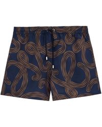Loewe - X Paula's Ibiza Anagram Swim Shorts - Lyst