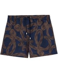 Loewe - X Paula's Ibiza Anagram Swim Shorts - Lyst