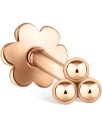 Maria Tash - Three Ball Trinity Threaded Stud Earring - Lyst