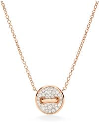 Pomellato - Diamond And Mother-Of-Pearl Pom Pom Dot Necklace - Lyst