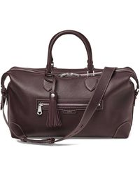 Aspinal of London - Leather Hudson Flight Bag - Lyst