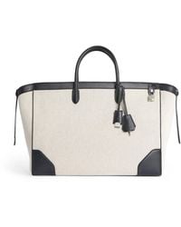 dunhill - Cotton Canvas Century 45 Tote Bag - Lyst