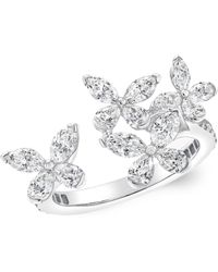 Graff - And Diamond Butterfly Ring - Lyst