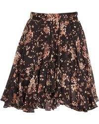 Isabel Marant - Cotton-silk Anael Mini Skirt - Lyst