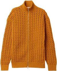 Miu Miu - Technical Zip-Up Cardigan - Lyst