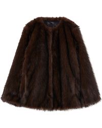 Marina Rinaldi - Faux Fur Coat - Lyst