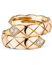 CHANEL - And Diamond Coco Crush Ring - Lyst
