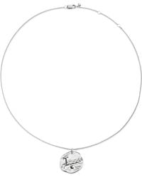 Monica Vinader - Sterling Capricorn Zodiac Necklace - Lyst