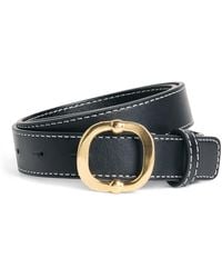Claudie Pierlot - Leather Anouck Belt - Lyst