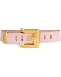 Balmain - Leather Anthem Belt - Lyst