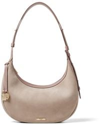 Aspinal of London - Small Leather Soho Crescent Shoulder Bag - Lyst