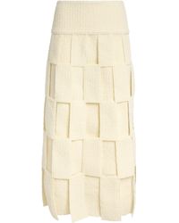 A.W.A.K.E. MODE - Rectangle Maxi Skirt - Lyst