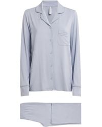 Skims - Modal-Blend Long-Sleeve Pyjama Set - Lyst
