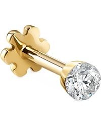 Maria Tash - Invisible Set Diamond Threaded Stud Earring - Lyst