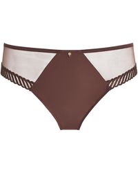 Aubade - Sheer Emotion Brazilian Briefs - Lyst