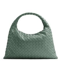 Bottega Veneta - Small Leather Hop Shoulder Bag - Lyst