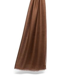 Weekend by Maxmara - Cashmere-Silk Fringe Scarf - Lyst