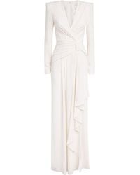 Zuhair Murad - Cady Draped Gown - Lyst