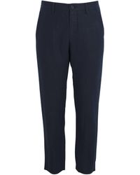 NN07 - Linen Theo Trousers - Lyst