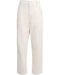 Polo Ralph Lauren - Cotton Straight Trousers - Lyst