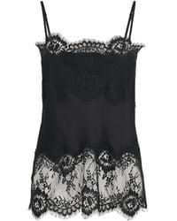 Herskind - Lace-Detail Linnea Cami Top - Lyst